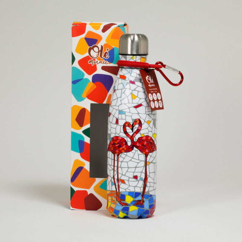Botella inox. 500 ml. Flamenco.