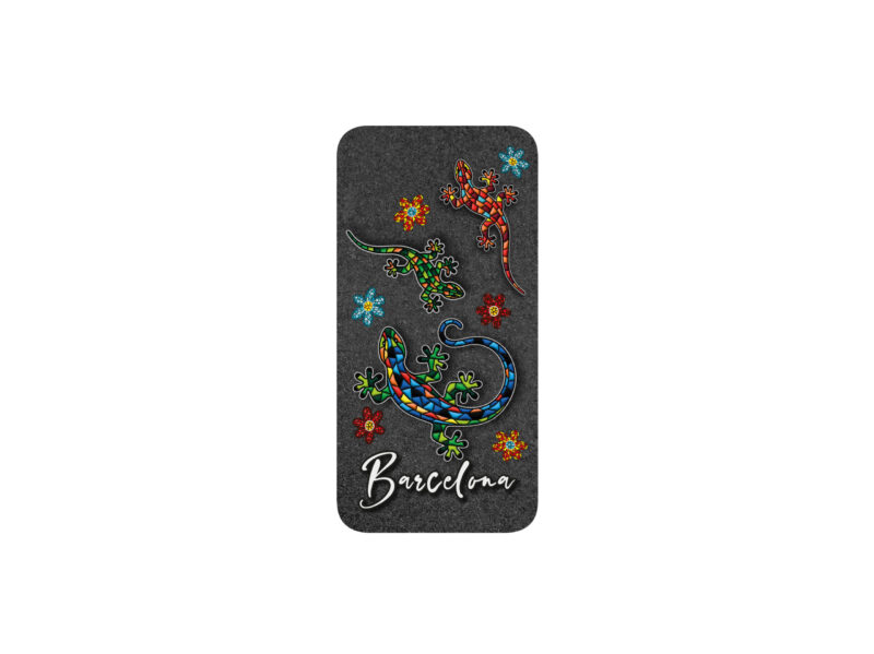 Funda de teléfono para iPhone 11 Pro (TPU). Salamandra. Barcelona. Negro