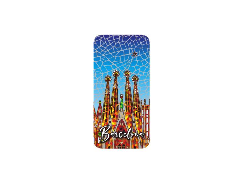 Funda de teléfono para Xiaomi 12 (TPU). Sagrada Familia. Barcelona. Azul