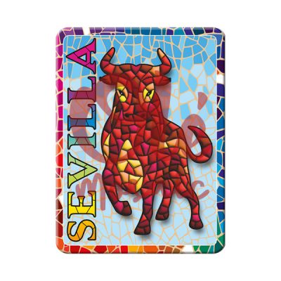 Souvenir De Séville, Espagne - Petit Objet Décoratif 5,25 X 4,25 - Excellent état